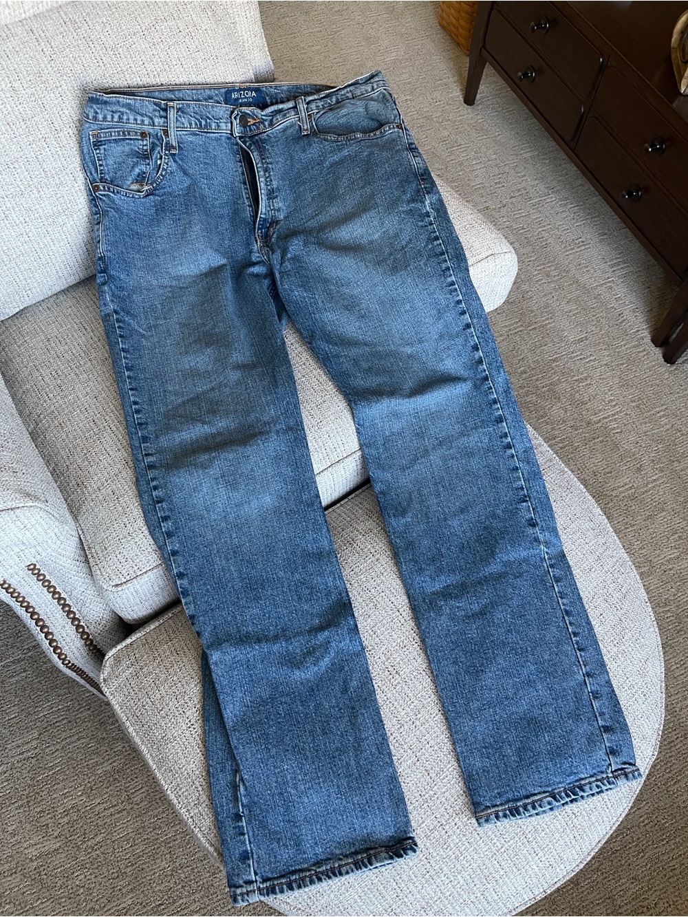 Men's Arizona Flex Straight Jeans 36x32
